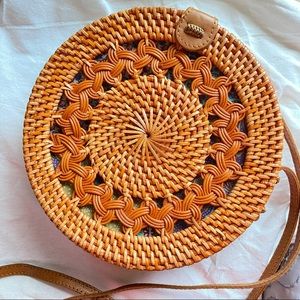 Handmade Boho Rattan Bag